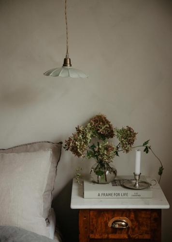 Taklampa Gustav Mint - Ø 19 x H 3,5 cm - www.frokenfraken.se