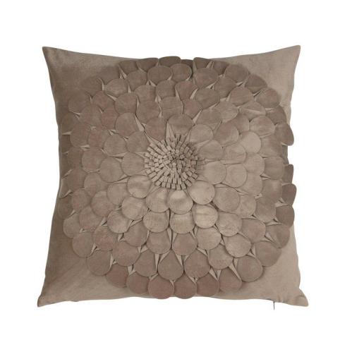 Kuddfodral - Flower - Beige - 47 X 47 cm - www.frokenfraken.se