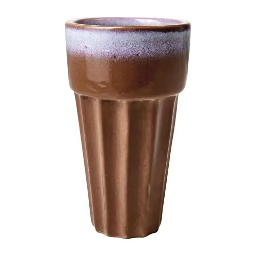 Mugg L - Costa - Terrakotta/flerfärgad - Ø8 x 14 cm - www.frokenfraken.se