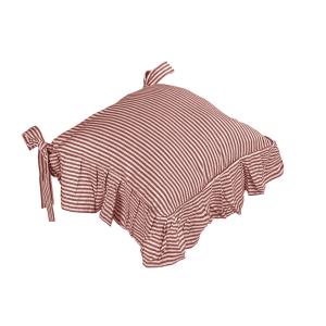 Stolsfodral - OSKAR - RÖD - 42 X 42 CM - www.frokenfraken.se