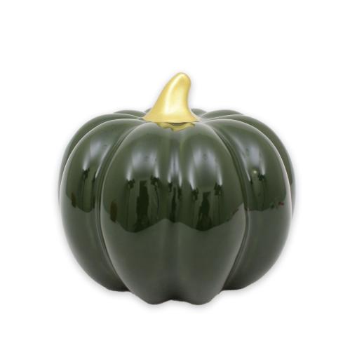 Pumpa - Grön - Fenja - Låg XL - Ø14 x 12 cmcm - www.frokenfraken.se