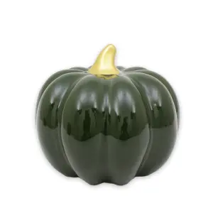 Pumpa - Grön - Fenja - Låg XL - Ø14 x 12 cmcm - www.frokenfraken.se