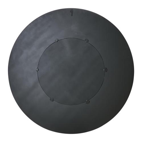 Spegel - Svart - Ø110 x 3 cm - www.frokenfraken.se