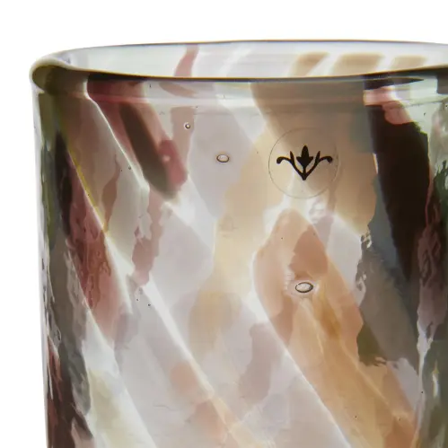 Glas - Harold - Flerfärgad - Ø7 x 15 cm - www.frokenfraken.se