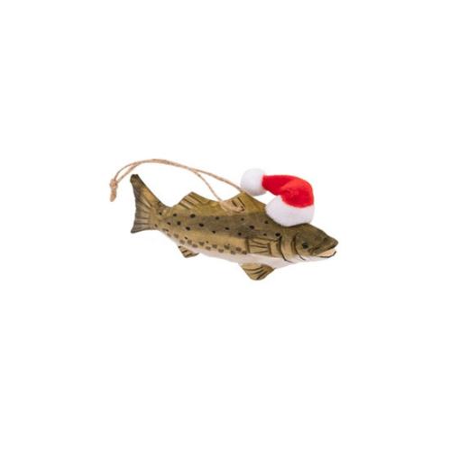 Julkula - Fisk med tomteluva - 12 cm - www.frokenfraken.se