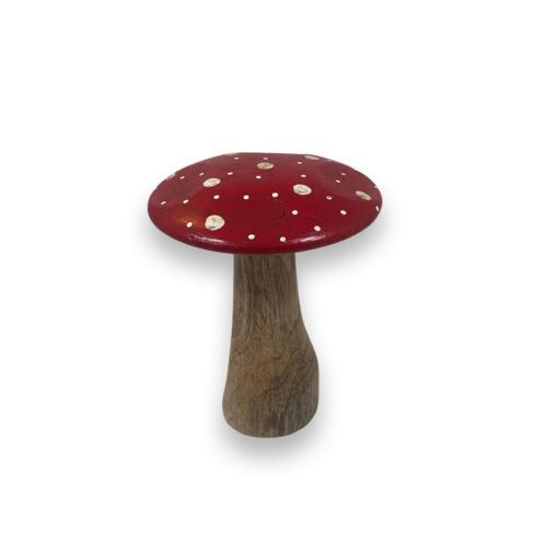Flugsvamp - Trä - Röd - 10 x 8 cm - www.frokenfraken.se