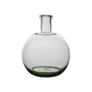 Vas S - Flaska Glas Klar - Ø18 x 23 cm - www.frokenfraken.se