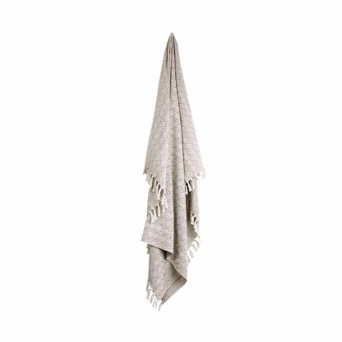 Pläd Hedvig Beige - 125 x 150 cm - www.frokenfraken.se