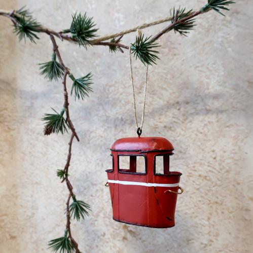 Julkula - Skidlift - 9 x 9 x 4 cm - www.frokenfraken.se