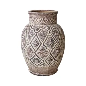 Urna M - Brun - Ø14 x 31 cm - www.frokenfraken.se