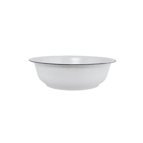 Tvättfat - Emalj Vit - 20 cm - www.frokenfraken.se
