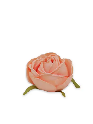 Ros med clip - Aprikos - 5,5 cm - www.frokenfraken.se