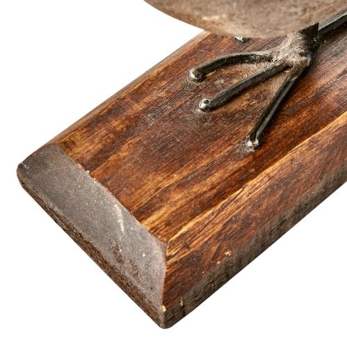 Höna - Brun - 18 x 7 x 26 cm - www.frokenfraken.se