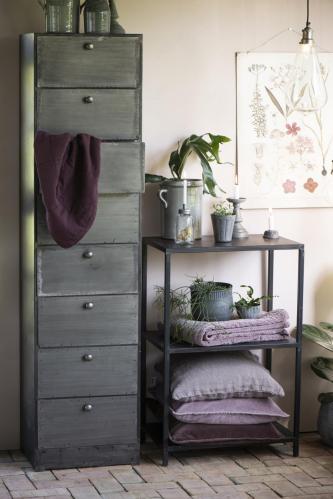 Kuddfodral - Sammet - Aubergine - 72 x 52 cm - www.frokenfraken.se