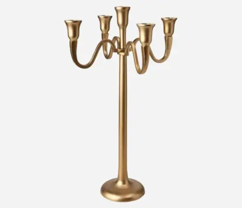 Ljusstake - Kandelaber - Mässing - 56 cm - www.frokenfraken.se