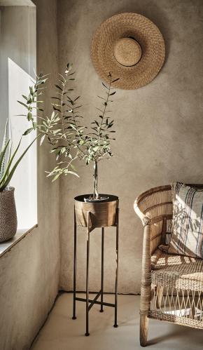 Kuddfodral - Beige/brun/svart - 50 x 50 cm - www.frokenfraken.se