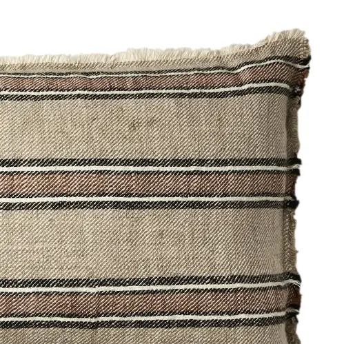 Kuddfodral - Beige/brun/svart - 110 x 40 cm - www.frokenfraken.se