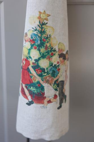 Kökshandduk - Barnen i Bullerbyn - Kapitel 1 - 45 x 60 cm - www.frokenfraken.se