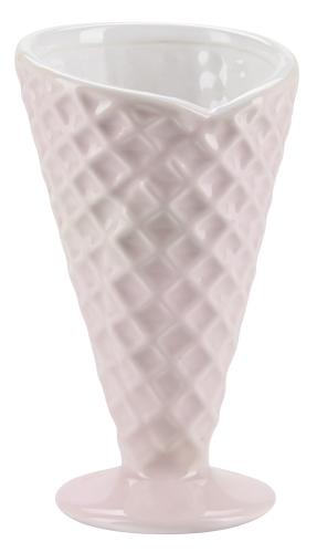 Glasskopp - Rosa - Glasstrut - Ø9,5 x 16,5 cm - www.frokenfraken.se