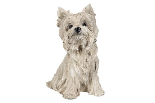 Hund Malteser  - 19 x 25 cm - www.frokenfraken.se
