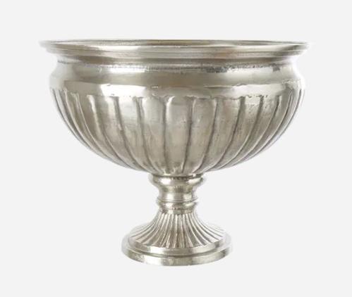 Champagneskål - På fot - Silver - Ø47x 37 cm - www.frokenfraken.se
