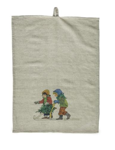Kökshandduk - Barnen i Bullerbyn - Kapitel 2 - 45 x 60 cm - www.frokenfraken.se