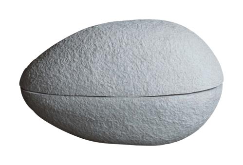 Påskägg - Natur - Papier Maché - 18 cm - www.frokenfraken.se