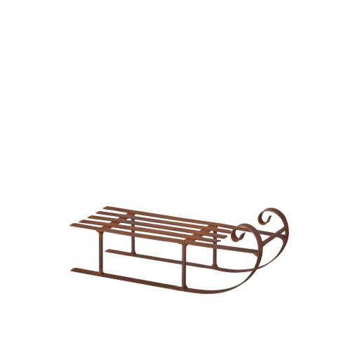 Släde - Rost - 2 Storlekar - 12 x 8 cm, 17 x 6 cm - www.frokenfraken.se