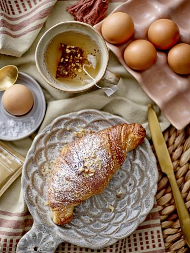 Ägghållare - Rosa - 20 x 3 x 15 cm - www.frokenfraken.se