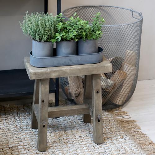 Pall - Trä - 4-pack - 41 x 40 x 27 cm - www.frokenfraken.se