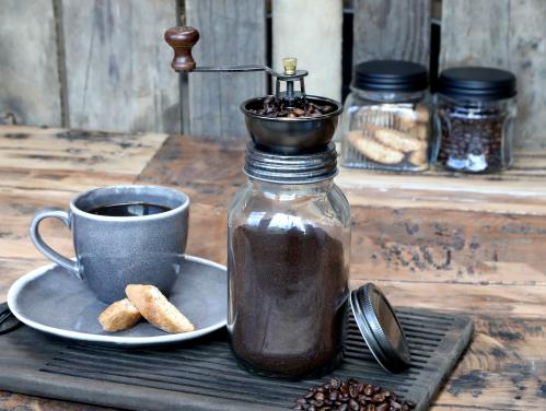 Kaffekvarn - Med extra lock - 28 x Ø9 cm - www.frokenfraken.se