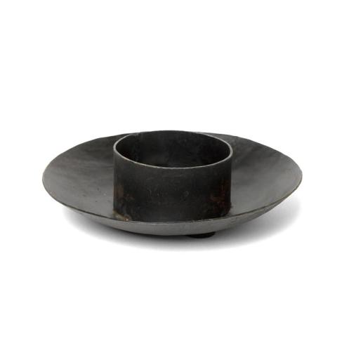 XXX_UTGÅTT_Ljushållare för litet värmeljus - Återvunnet Järn - 10 cm - www.frokenfraken.se
