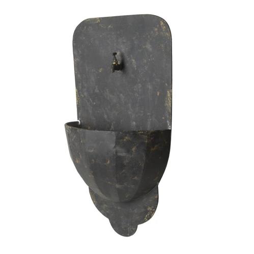 Väggkruka - Handfat med kran - 46 x 22 x 87,5 cm - www.frokenfraken.se