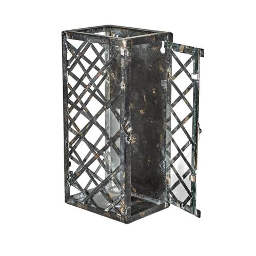 Väggljusstake - Galler - 14 x 11 x 27,5 cm - www.frokenfraken.se