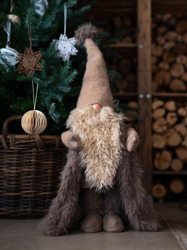 Tomte - Brun - 66 cm - www.frokenfraken.se