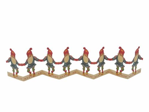 Pappersrad - Tomte - God Jul - 12 x 60 cm - www.frokenfraken.se