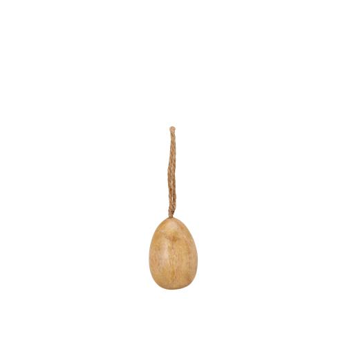 Ägg - Hänge - Trä - 5 cm - www.frokenfraken.se