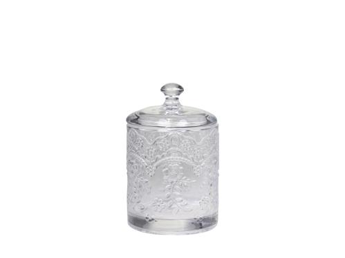 Glasburk med lock - 11 x Ø7 cm - www.frokenfraken.se
