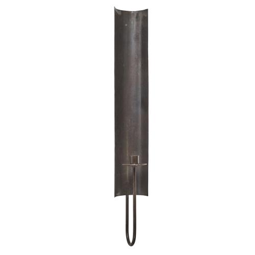 Väggljusstake - Återvunnen Metall - 9 x 63 cm - www.frokenfraken.se