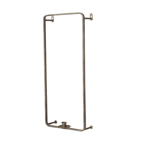Väggljusstake - Rektangulär 1 ljus - 26 x 60 cm - www.frokenfraken.se
