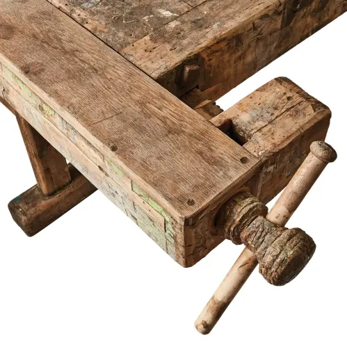 Snickarbänk - Gammal Unik - 200 x 90 x 88 cm - www.frokenfraken.se