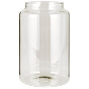 Vas/Lykta - Glas Rak Stilren - 31 x 20 cm - www.frokenfraken.se