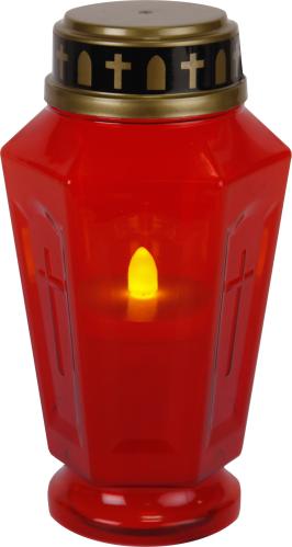 Gravljus - Batteri - Röd - 15,5 cm - www.frokenfraken.se