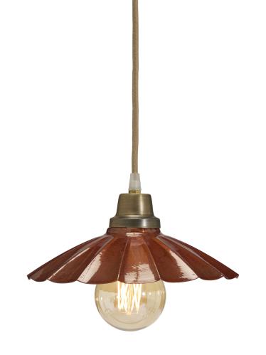 Fönsterlampa - Ester - Terracotta - 24 cm - www.frokenfraken.se