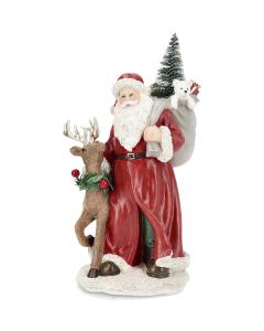 Tomte med Ren - LED - 22 x 11 x 12 cm - www.frokenfraken.se