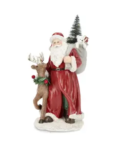 Tomte med Ren - LED - 22 x 11 x 12 cm - www.frokenfraken.se