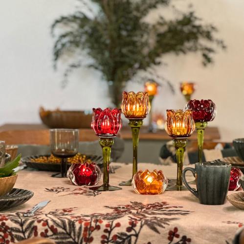 Ljushållare - Protea Ljusgul - 18 cm - www.frokenfraken.se
