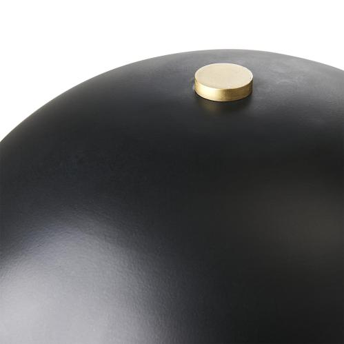 Bordslampa M - Svart Metall/Keramikfot - Ø15/31 x 38 cm - www.frokenfraken.se