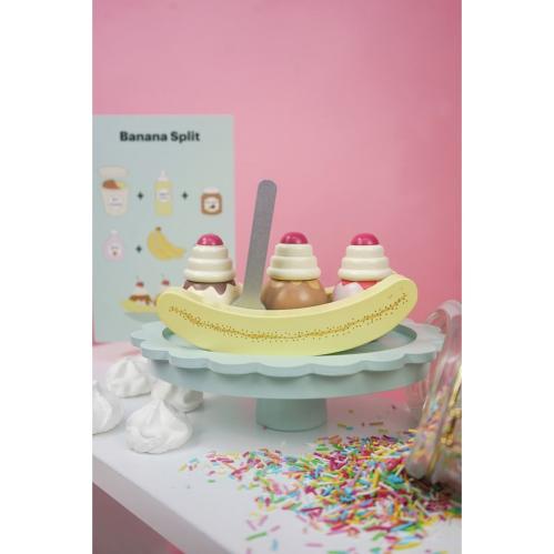 Träleksak - Banana Split - www.frokenfraken.se