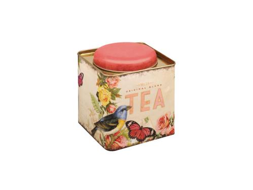 Plåtburk - Nostalgia Tea - 15 x 105 x 108 mm - www.frokenfraken.se